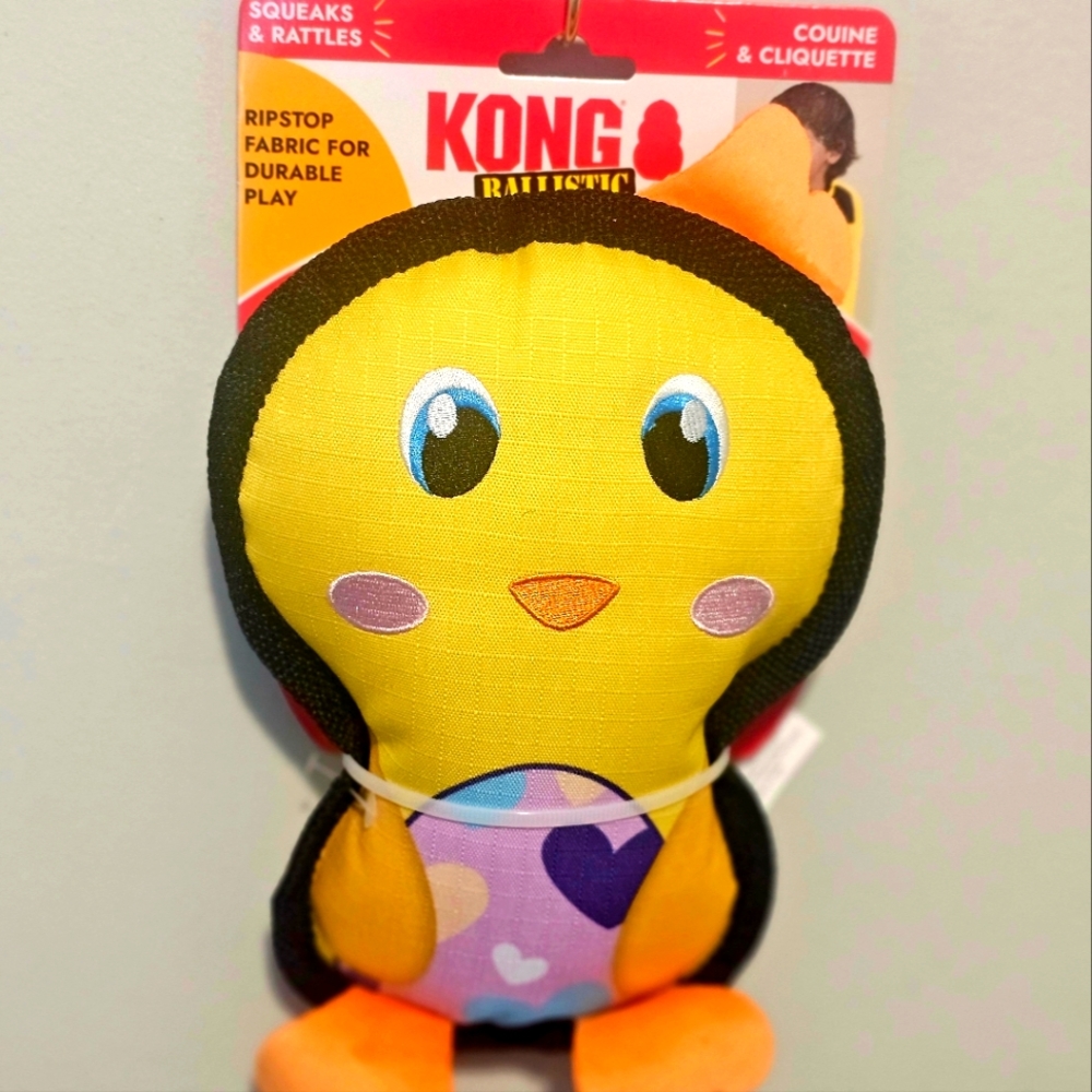KONG‎ Ballistic Colorful ChickToy